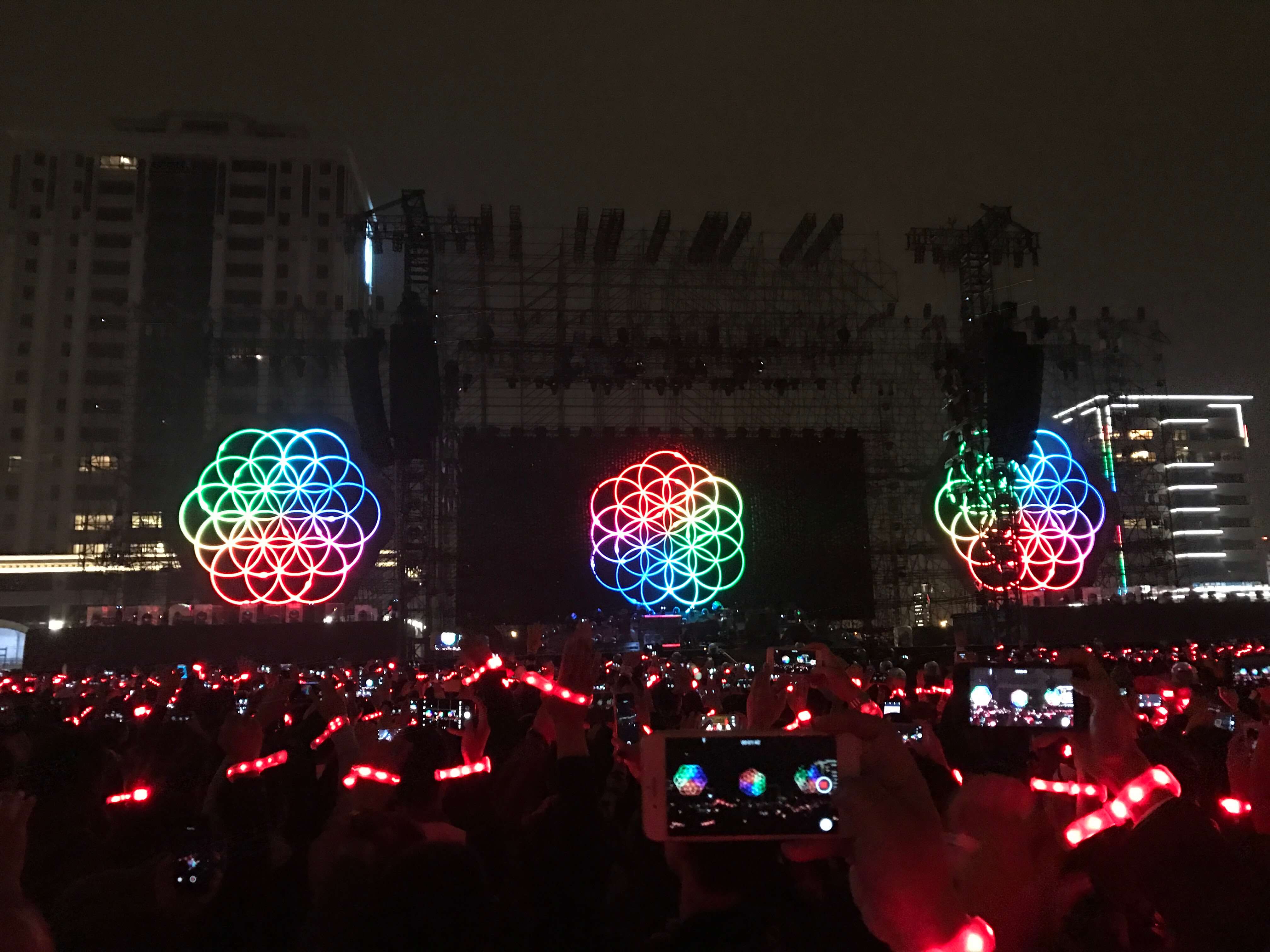 終於等到 Coldplay A Head Full of Dreams Tour 2017